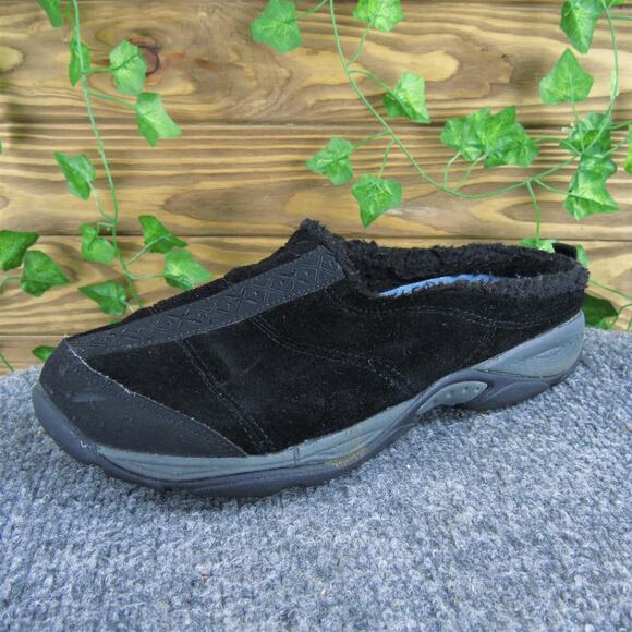 Easy Spirit Women's Eilena Clog Black Leather‎ Sz 8.5 Narrow Gently Used 2025 - Picture 1 of 6